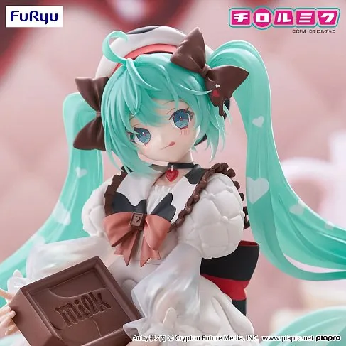 Фигурка Hatsune Miku X Tirol Choko Milk — FuRyu Trio-try-it Figure