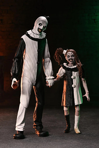 Фигурка Ultimate Art the Clown and Little Pale Girl — Neca Terrifier 2 2-Pack