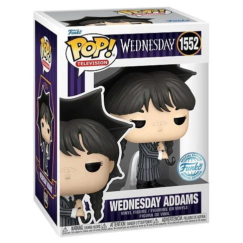 Фигурка Wednesday Addams w Umbrella Exc — Funko Pop! Vinyl 1552