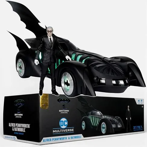 Модель Batmobile — McFarlane Toys Batman Forever and Alfred Vehicle Gold Label