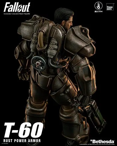 Фигурка Силовая броня — ThreeZero Fallout T-60 Rust Power Armor 1/6