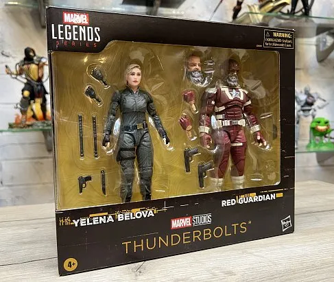 Фигурка Thunderbolts Yelena Belova and Red Guardian — Hasbro Marvel Legends 2-pack