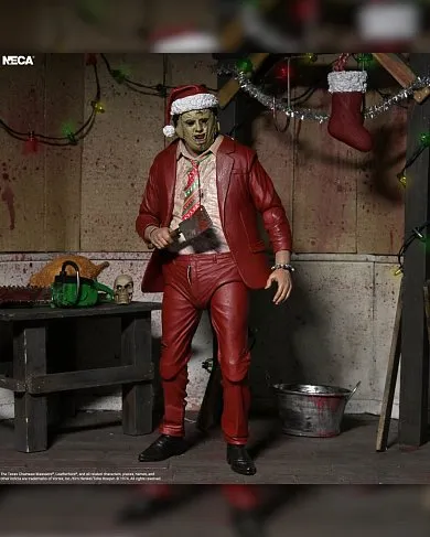 Фигурка Ultimate Santa Leatherface — Neca Texas Chainsaw Massacre Figure