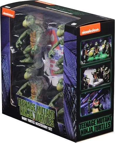 Набор Baby Turtles — Neca Teenage Mutant Ninja Turtles 4-Pack 1/4