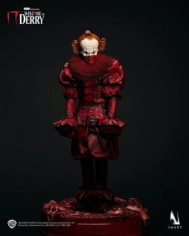 Фигурка Пеннивайз — Inart Ag A045 Welcome to Derry Pennywise Bloody 1/6 Figure