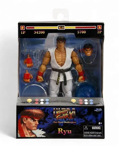 Фигурка Ryu — Jada Ultra Street Fighter II Figure