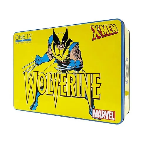 Фигурка X-Men Wolverine — Mezco One 12 Collective Deluxe Steel Box