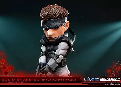 Фигурка MGS Solid Snake — First 4 Figures Superdeformed