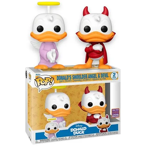 Фигурка Donald Angel and Devil Exclusive — Funko Pop! Vinyl Disney Donald Duck 2-pack