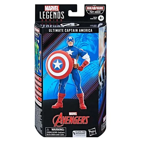 Фигурка Captain America Puff Adder Ultimate — Hasbro Marvel Legends
