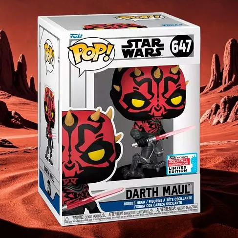 Фигурка Darth Maul Exclusive — Funko Pop! Star Wars 647