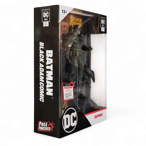 Фигурка Batman — McFarlane Page Punchers w Black Adam Comic Book