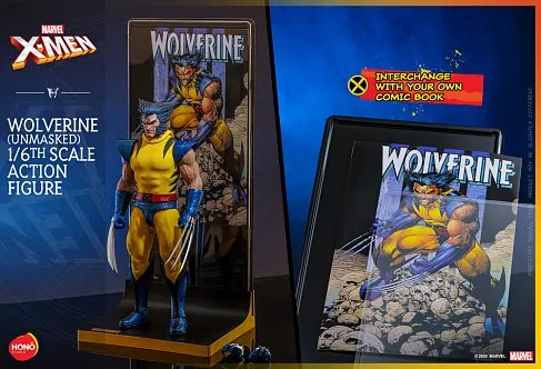 Фигурка X-Men Wolverine Unmasked — Hot Toys HONO Studio HS06 1/6