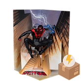 Фигурка Miles Morales Spider-Man №1 — McFarlane Toys 1/10 Posed Figure w Scene BD
