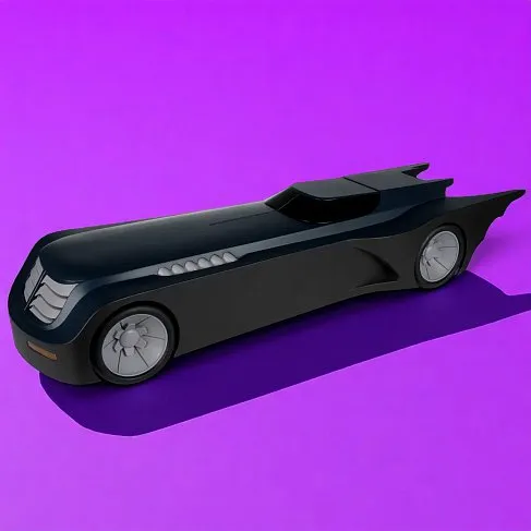 Модель Batmobile — McFarlane Toys Batman Animated Vehicle Gold Label