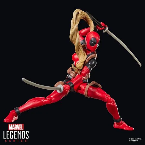 Фигурка Lady Deadpool — Hasbro Marvel Legends BAF Box Figure