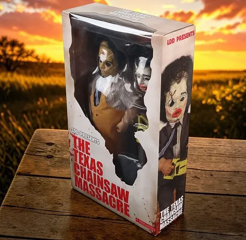 Фигурка Texas Chainsaw Massacre 1974 Leatherface — Mezco LDD Deluxe Edition