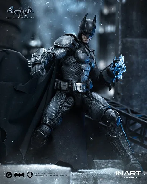 Фигурка Бэтмен — Inart MAG G0007 Batman Arkham Origins Batman Battle Damaged Version 1/12