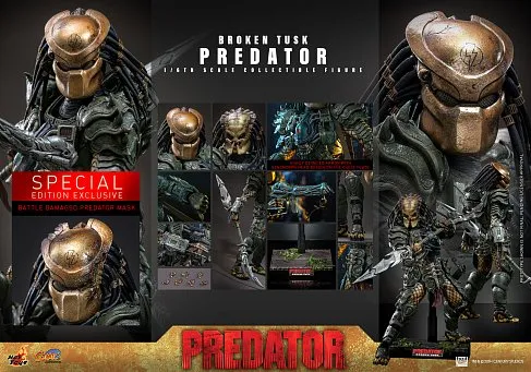 Фигурка Predator Broken Tusk — Hot Toys CMS029 1/6 Figure