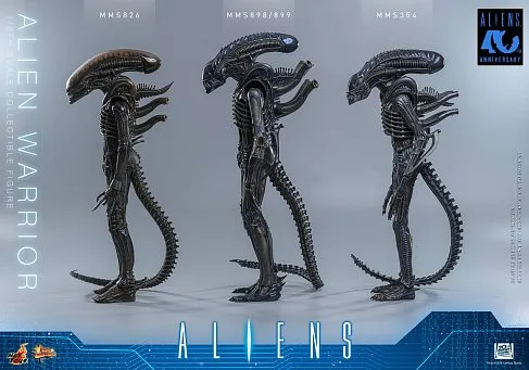 Фигурка Чужой — Hot Toys MMS898 Aliens Alien Warrior 1/6 Version