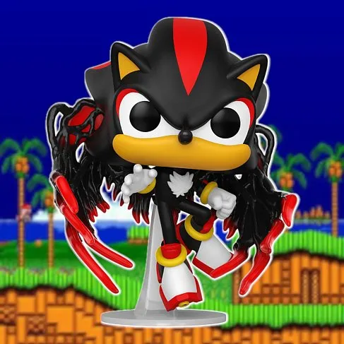 Фигурка Sonic the Hedgehog Shadow with Wings Exc — Funko Pop Vinyl 1286