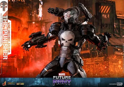 Фигурка Железного Человека — Hot Toys VGM33D28 The Punisher War Machine Marvel Future Fight 1/6