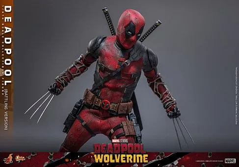 Фигурка Deadpool Battling Version — Hot Toys MMS782 1/6 Deadpool & Wolverine