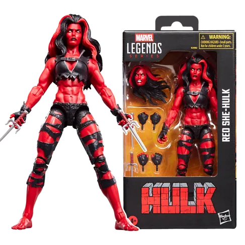 Фигурка Red She-Hulk — Hasbro Marvel Legends Figure