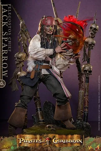 Фигурка Jack Sparrow Pelegostos Chief — Hot Toys DX38 Pirates Of The Caribbean 1/6