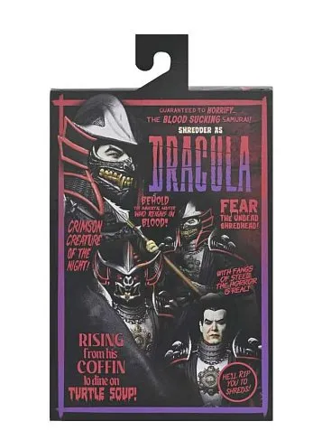 Фигурка Ultimate Shredder as Dracula — Neca Universal Monsters x Teenage Mutant Ninja Turtles