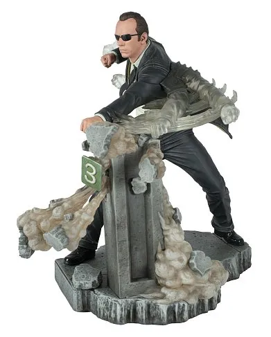 Фигурка Агент Смит — The Matrix Gallery Agent Smith PVC Statue