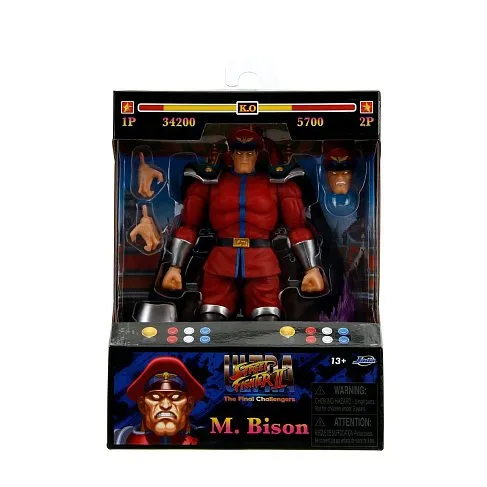 Фигурка M. Bison — Jada Ultra Street Fighter II Figure
