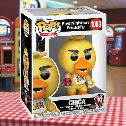 Фигурка FNAF 10th Anniversary — Chica Funko Pop! Vinyl Figure 1063