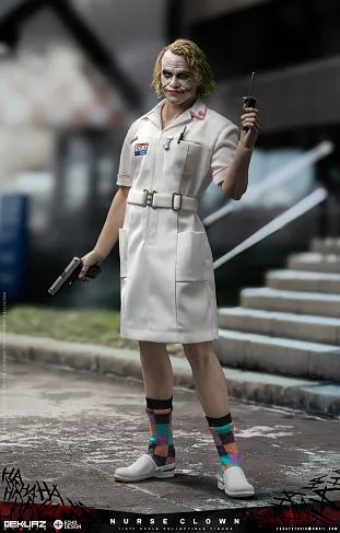 Фигурка Джокер — Ekuaz Studio EKS014 The Dark Knight Joker (Nurse Clown) 1/6