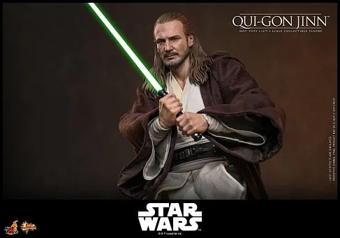 Фигурка Qui-Gon Jinn — Hot Toys MMS880 Star Wars The Phantom Menace 1/6