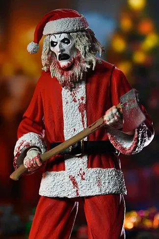 Фигурка Terrifier 3 Ultimate Bloody Santa Suit Art the Clown — Neca Figure