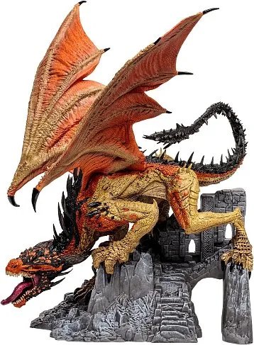 Фигурка Tora Berserker Clan Dragon — McFarlane Toys Dragons Series 8 Gold Label