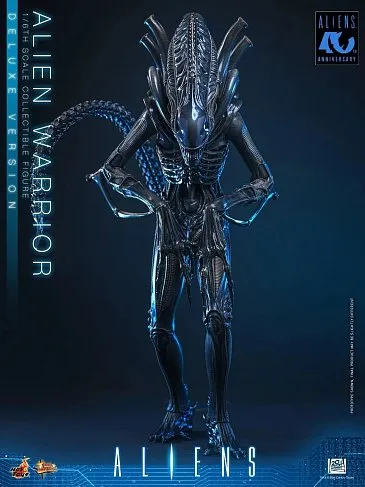 Фигурка Чужой — Hot Toys MMS899 Aliens Alien Warrior 1/6 Deluxe Version