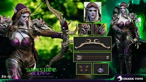 Фигурка Banshee King Sylvanas — Shark Toys SK-006 1/6