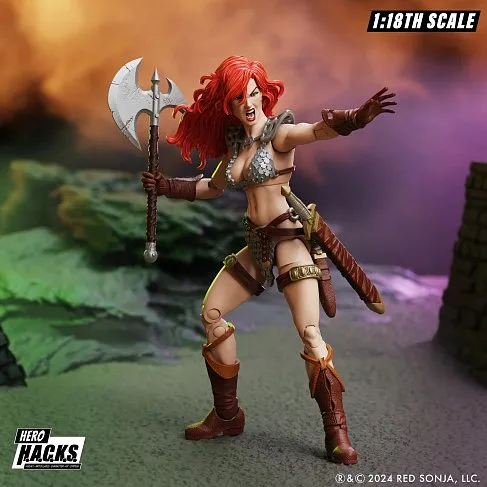Фигурка Red Sonja 1:18 Scale — Boss Fight Studio Epic HACKS Figure
