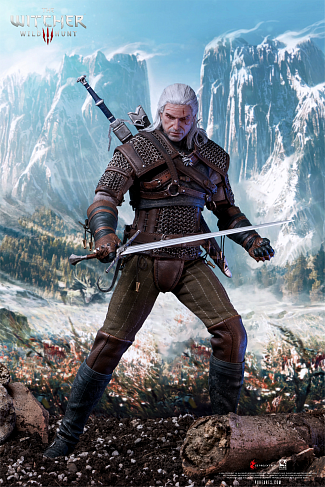 Фигурка Geralt of Rivia 1/6 — PureArts PA010TW Witcher 3 Wild Hunt