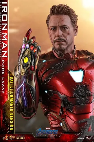 Фигурка Iron Man Mark LXXXV — Hot Toys Avengers Endgame Battle Damaged 1/6