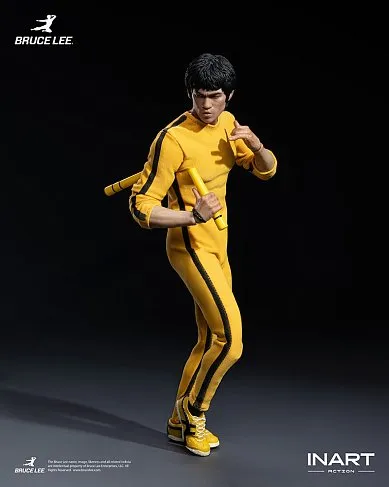 Фигурка Брюс Ли — Inart GyA036 Bruce Lee Yellow Jumpsuit 1/12