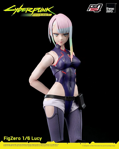 Фигурка Cyberpunk Edgerunners Lucy — ThreeZero 1/6