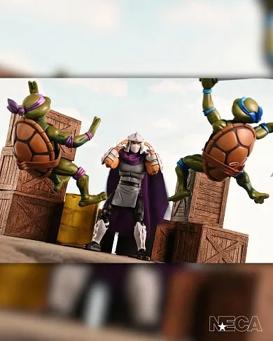 Фигурка Shredder Classic Colors — Neca Teenage Mutant Ninja Turtles Cartoon Ultimate