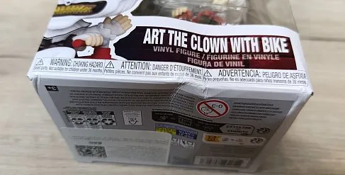Фигурка Ужасающий — Terrifier Art the Clown with Bike Funko Pop! Vinyl 1591 BD