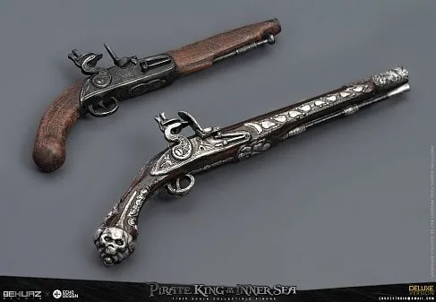 Фигурка Captain Barbossa — Ekuaz Studio x Echo Design EKS012D Pirates of the Caribbean 1/6
