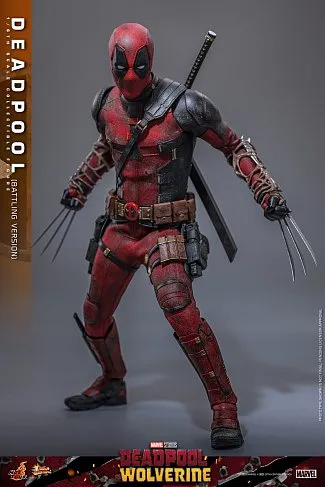 Фигурка Deadpool Battling Version — Hot Toys MMS782 1/6 Deadpool & Wolverine