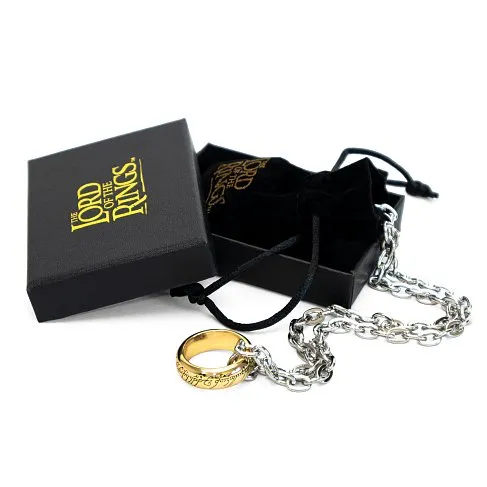 Кольцо Всевластья — Noble Collection Lord of the Rings The One Ring gold