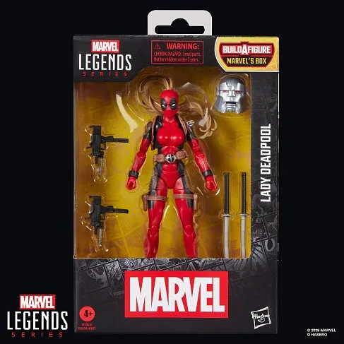 Фигурка Lady Deadpool — Hasbro Marvel Legends BAF Box Figure